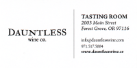 Dauntless Wine Co 2